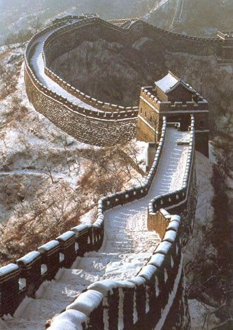 La Gran Muralla en invierno, Pekín